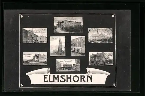 AK Elmshorn, Krankenhaus, Reit- und Fahrschule, Am Bahnhof