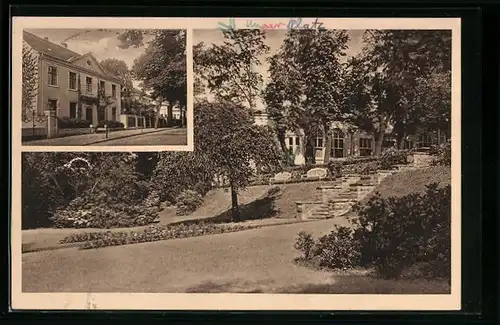 AK Kettwig /Ruhr, Gasthaus Jägerhof, Ortspartie