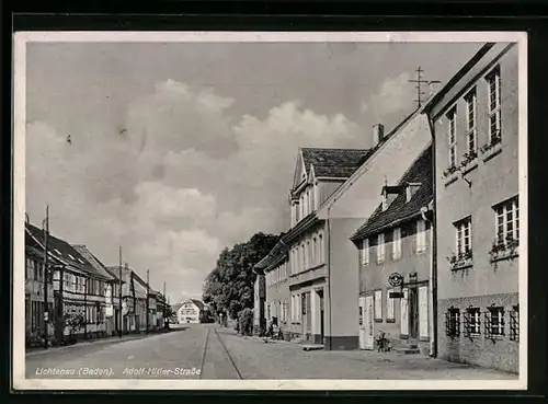 AK Lichtenau /Baden, Strasse