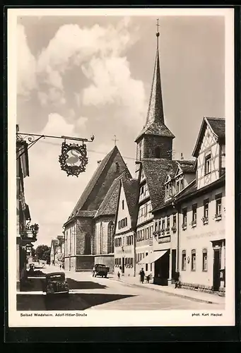 AK Windsheim, Strasse