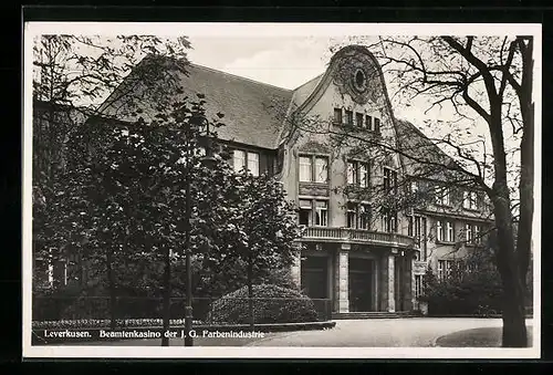 AK Leverkusen, Beamtenkasino der I. G. Farbenindustrie