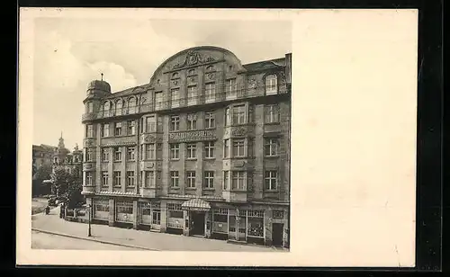 AK Frankfurt a. M., Hotel Hospiz Schweizerhof