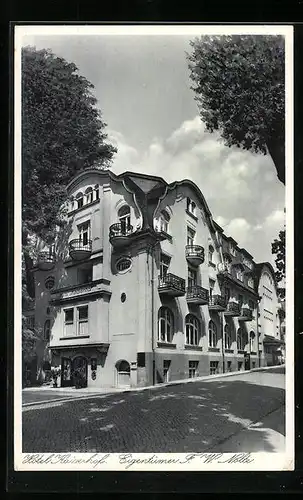 AK Bad Pyrmont, Hotel Kaiserhof, Inh.: F. W. Nolte
