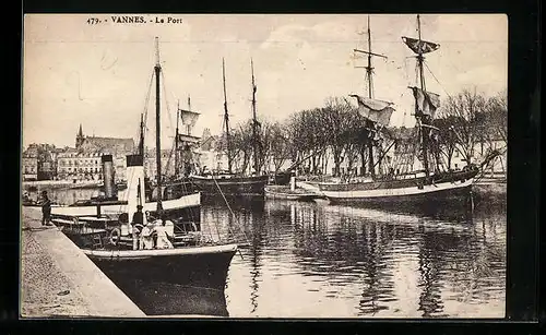 AK Vannes, Le Port, Hafen