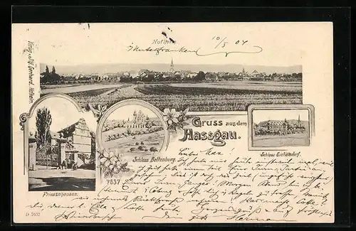 AK Hofheim, Schloss Bettenburg, Schloss Eichelsdorf, Friesenhausen