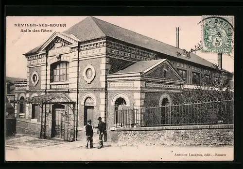 AK Deville-les-Rouen, Salle des fetes