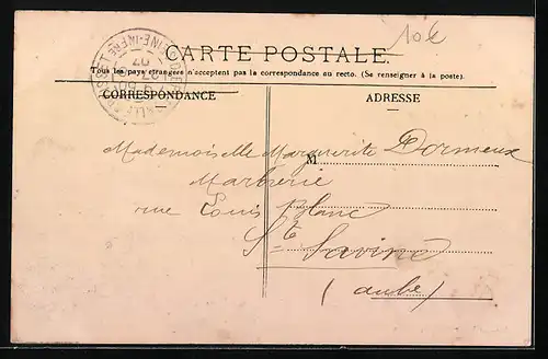 AK Dieppedalle, La Poste et le Quai