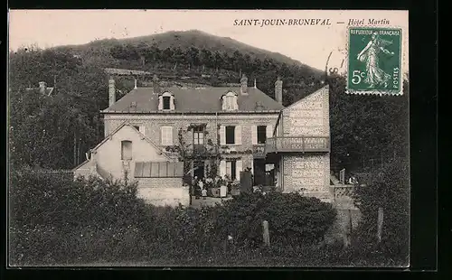 AK Saint-Jouin-Bruneval, Hôtel Martin