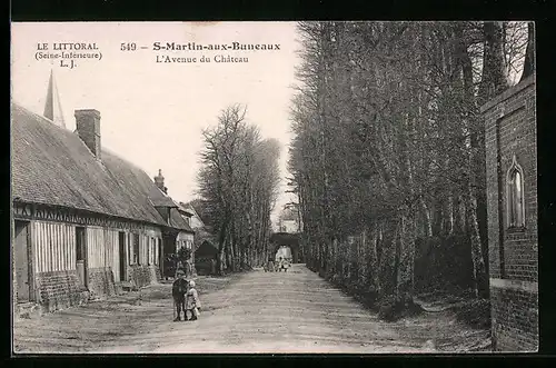 AK S-Martin-aux-Buneaux, L`Avenue du Chateau