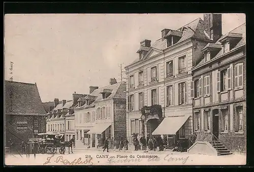 AK Cany, Place du Commerce
