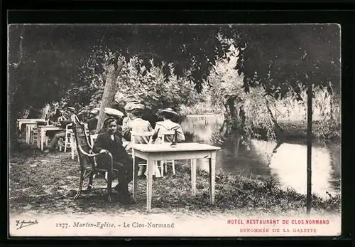 AK Martin-Eglise, Le Clos-Normand, Hotel Restaurant du Clos-Normand