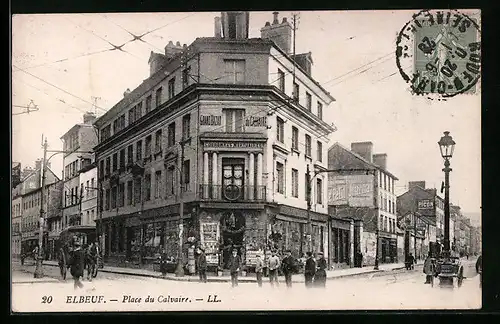 AK Elbeuf, Place du Calvaire