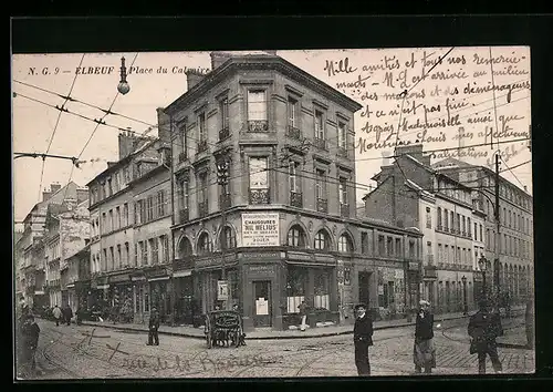 AK Elbeuf, Place du Calvaire