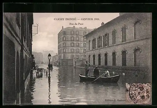 AK Clichy, Rue du Parc