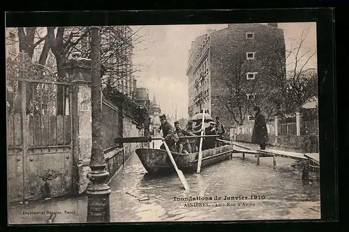 AK Asnières, Rue d`Anjou