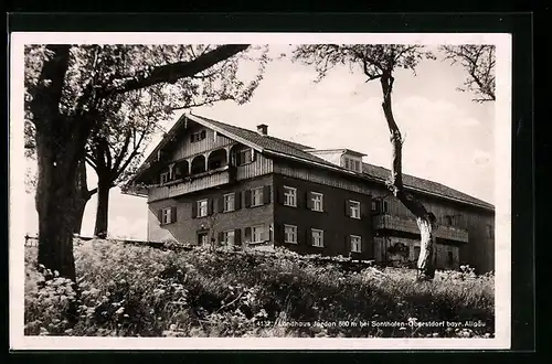 AK Sonthofen-Oberstdorf /Allg., Landhaus Jordan