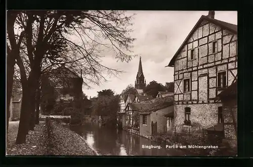 AK Siegburg, Partie am Mühlengraben