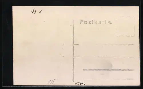 AK Oppau, Explosion 1921, Zerstörte Ortspartie