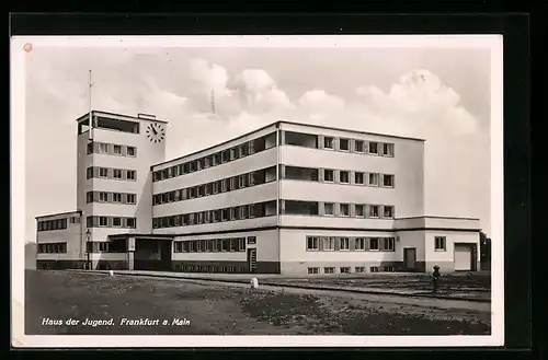 AK Frankfurt-Westend, Haus der Jugend, Hansa-Allee 150