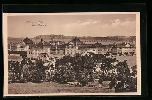 AK Löbau i. Sa., Neue Kaserne