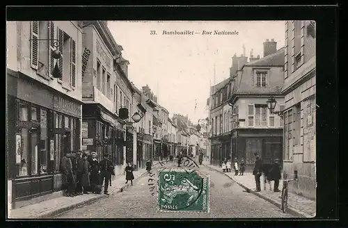 AK Rambouillet, Rue Nationale