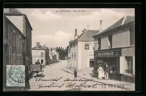 AK Houdan, Rue de Paris