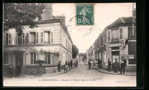 AK Garancières, Bureau de Poste et Rue de l`Eglise