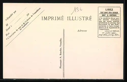 AK Galluis, Place de l`Eglise, Kirche