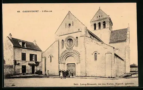 AK Gassicourt, L`Eglise