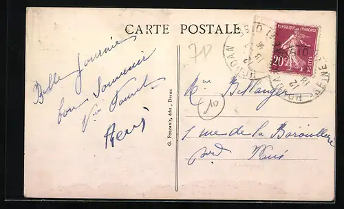 AK Houdan, Hotel du Plat d`Etain, Cour interieure