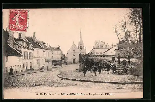 AK Jouy-en-Josas, La place de l`Eglise