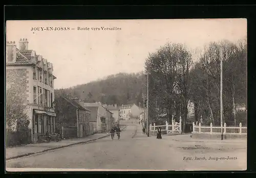 AK Jouy-en-Josas, Route vers Versailles