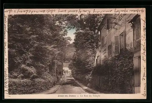 AK Jouy-en-Josas, La Rue du Temple