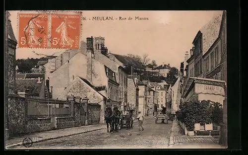 AK Meulan, Rue de Mantes