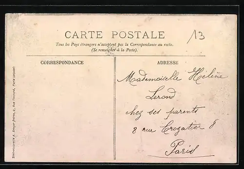 AK Dammartin, La Place, Vue Route de Septeuil