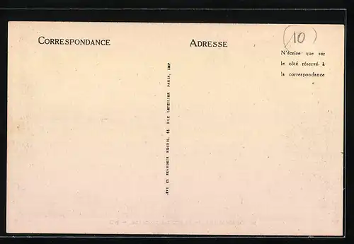 AK Dampierre, Place de l`Église - Hotel de la Poste