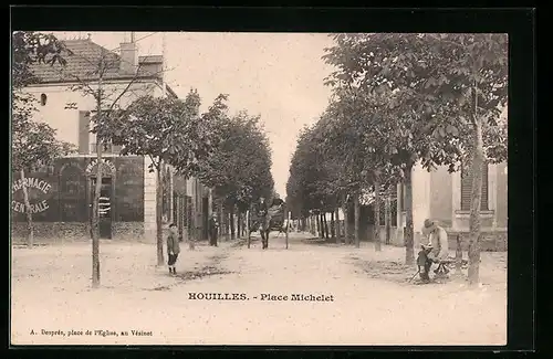 AK Houilles, Place Michelet