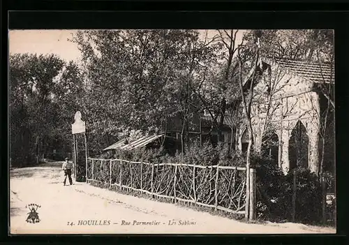 AK Houilles, Rue Parmentier, Les Sablons