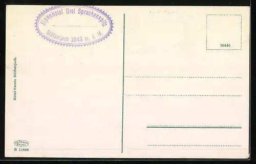 AK Trafoi /Ortler, Ortsansicht mit Kirchen