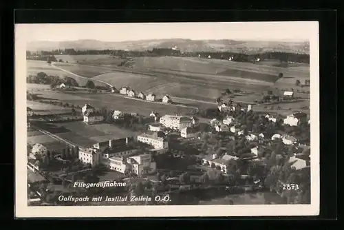 AK Gallspach, Gesamtansicht mit Institut Zeileis O.-D.