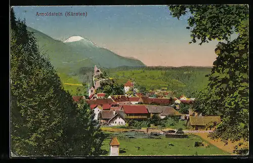 AK Arnoldstein, Blick auf den Ort