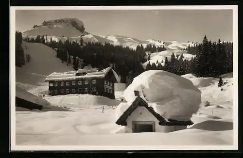 AK Hirschegg, Alpengasthof Auenhütte