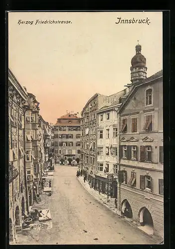 AK Innsbruck, Herzog Friedrichstrasse
