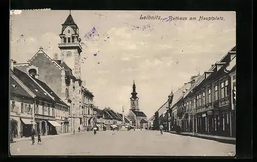 AK Leibnitz, Rathaus am Hauptplatz