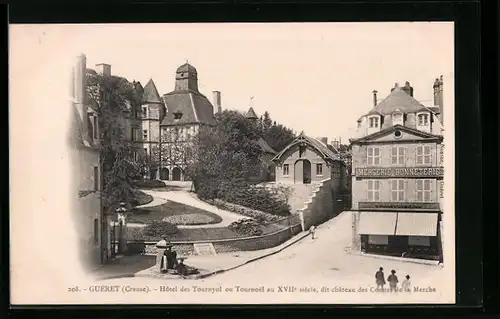AK Gueret, Hotel des Tournyol ou Tournoel au XVII siecle, dit chateau des Comtes de la Marche