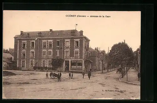 AK Guéret, Avenue de la Gare