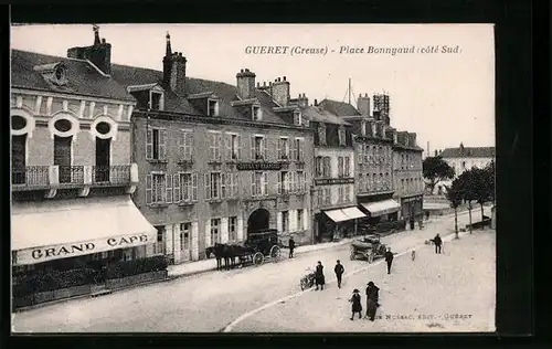 AK Gueret, Place Bonnyaud, cote Sud