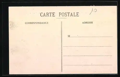 AK Gueret, Interieur du Lycee de Garcons, Cour d`bonneur