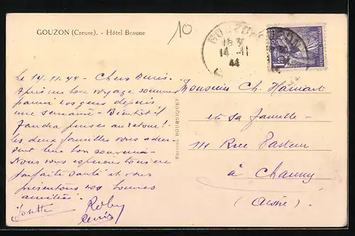 AK Gouzon, Hotel Beaune