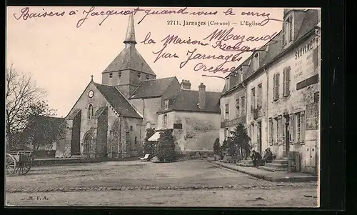 AK Jarnages, L`Eglise